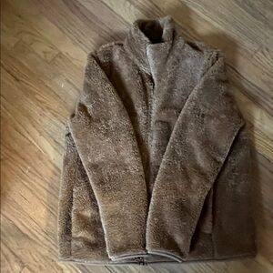 Uniqlo Women’s Brown Fleece Jacket